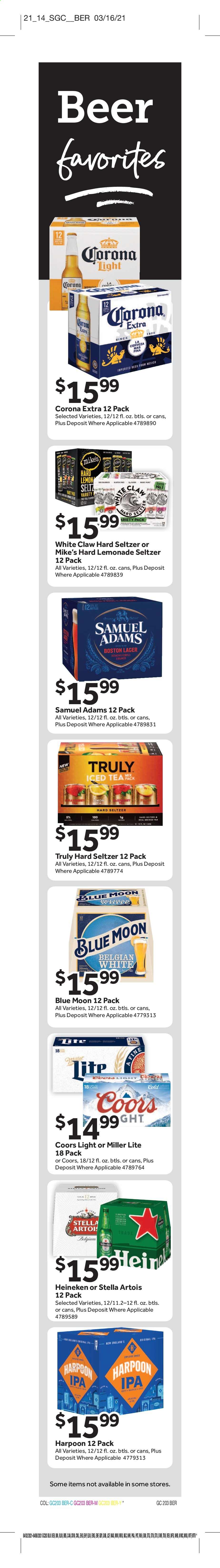 Stop & Shop ad - 04/02/2021 - 04/08/2021. Page 12