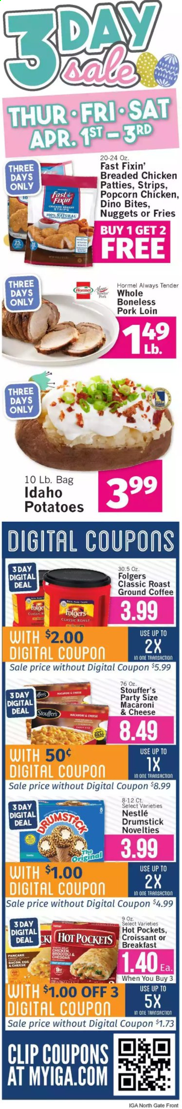 IGA ad - 04/01/2021 - 04/03/2021. Page 1
