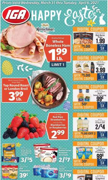 IGA Flyer - 03.31.2021 - 04.06.2021.