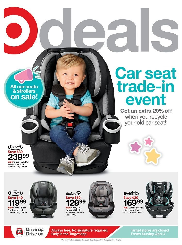thumbnail - Target Flyer - 04/04/2021 - 04/10/2021 - Sales products - safety 1st, baby car seat. Page 1.