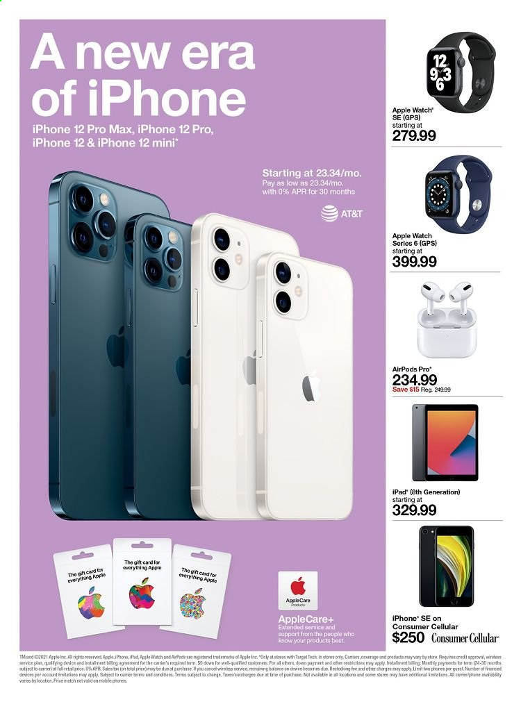 Target ad - 04/04/2021 - 04/10/2021. Page 12