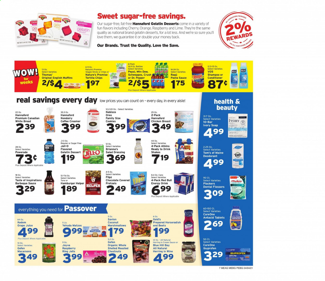 Hannaford ad - 04/04/2021 - 04/10/2021. Page 7