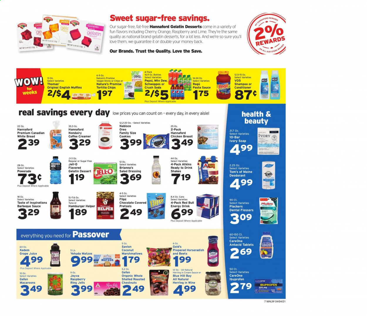 Hannaford ad - 04/04/2021 - 04/10/2021. Page 7