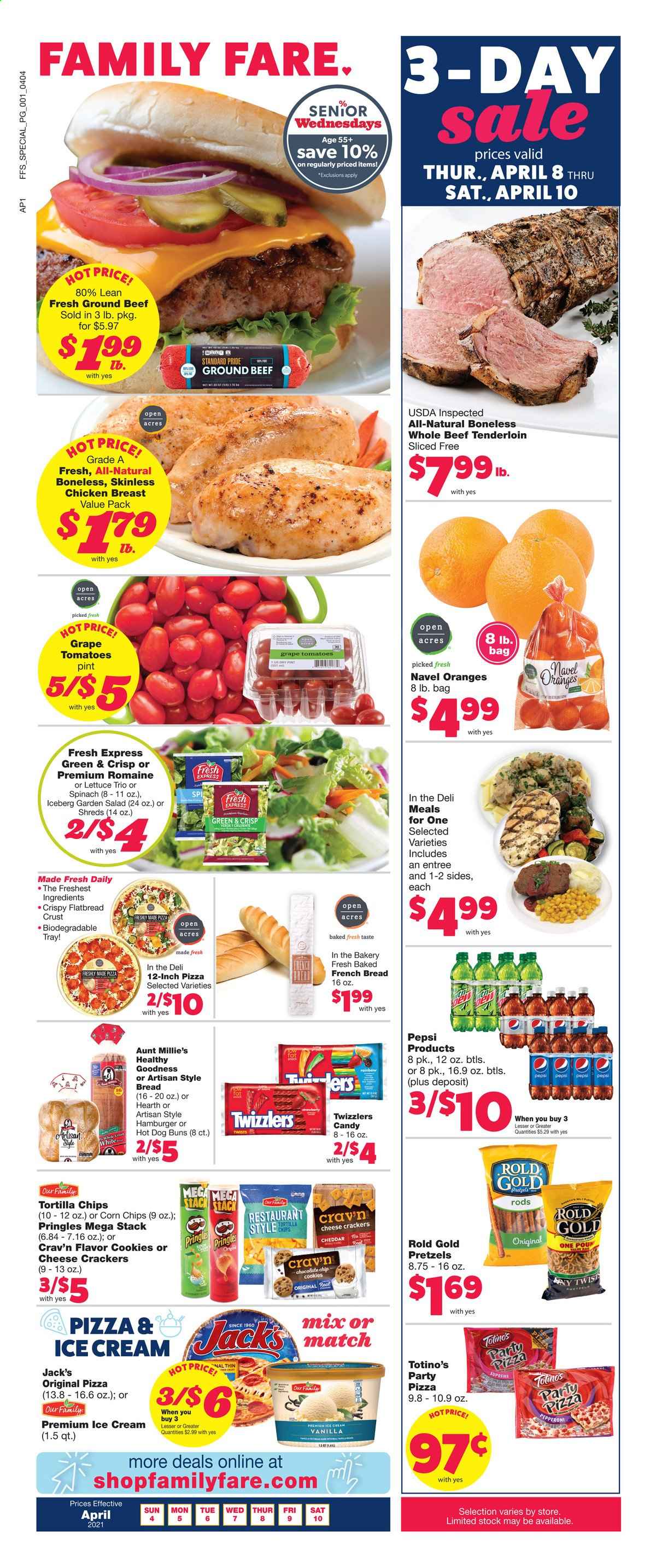 Family Fare ad - 04/04/2021 - 04/10/2021. Page 1