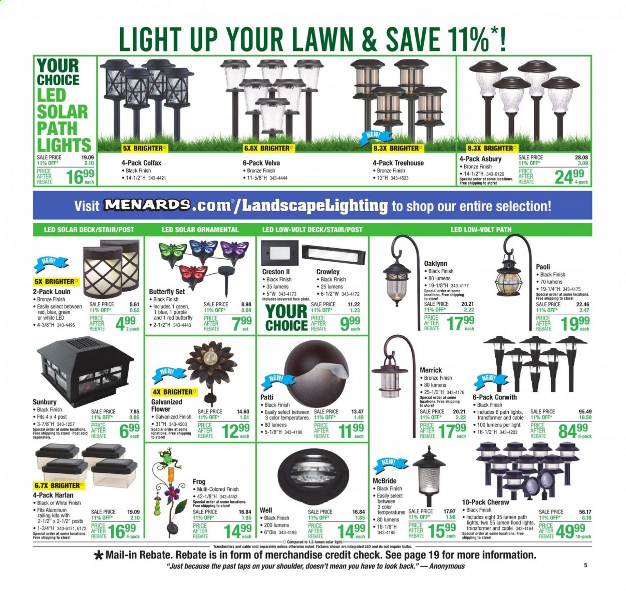Menards ad - 04/01/2021 - 04/10/2021. Page 5