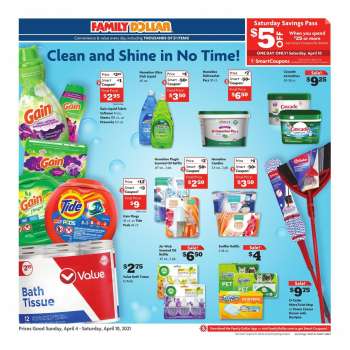 Family Dollar Flyer - 04.04.2021 - 04.10.2021.