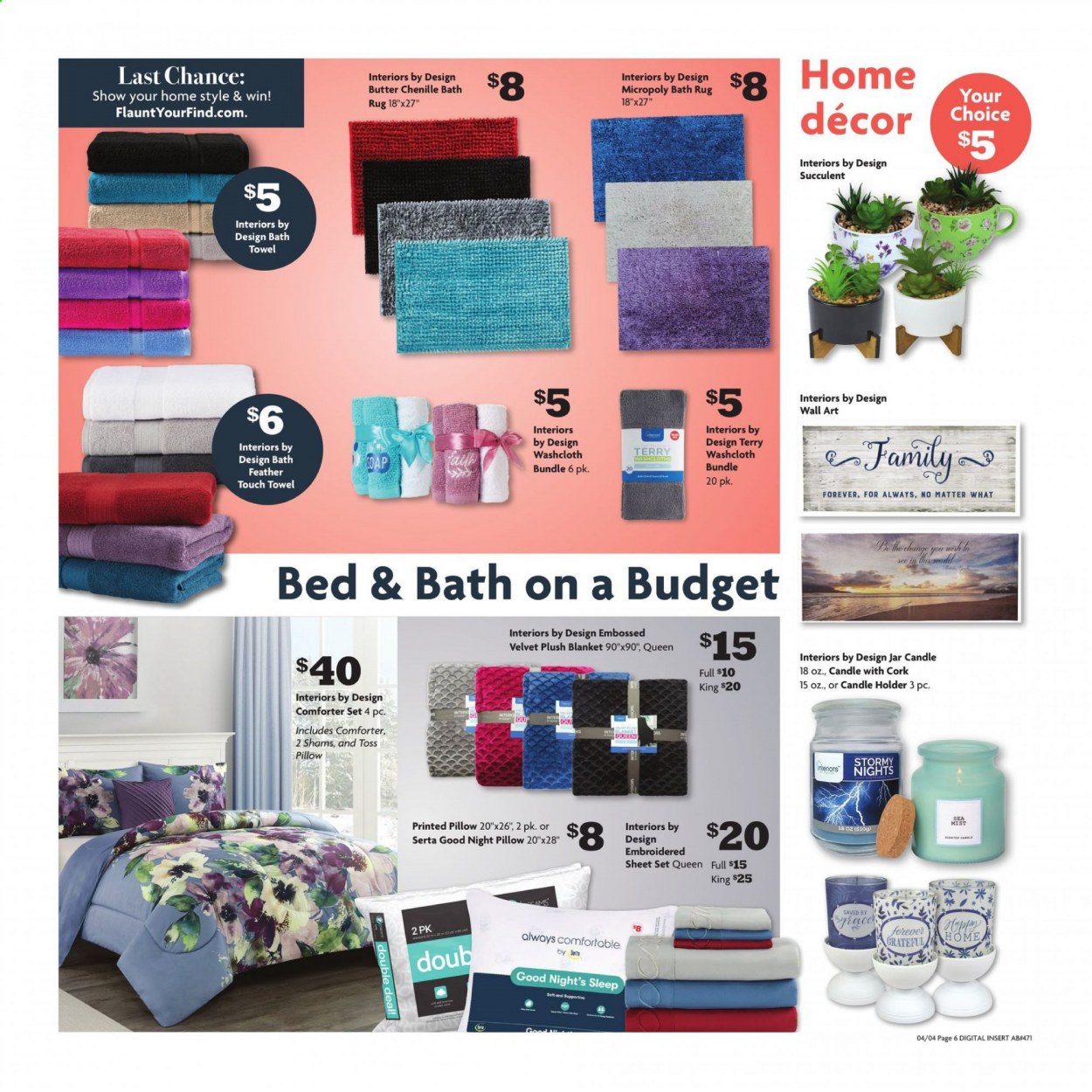 Family Dollar ad - 04/04/2021 - 04/10/2021. Page 7