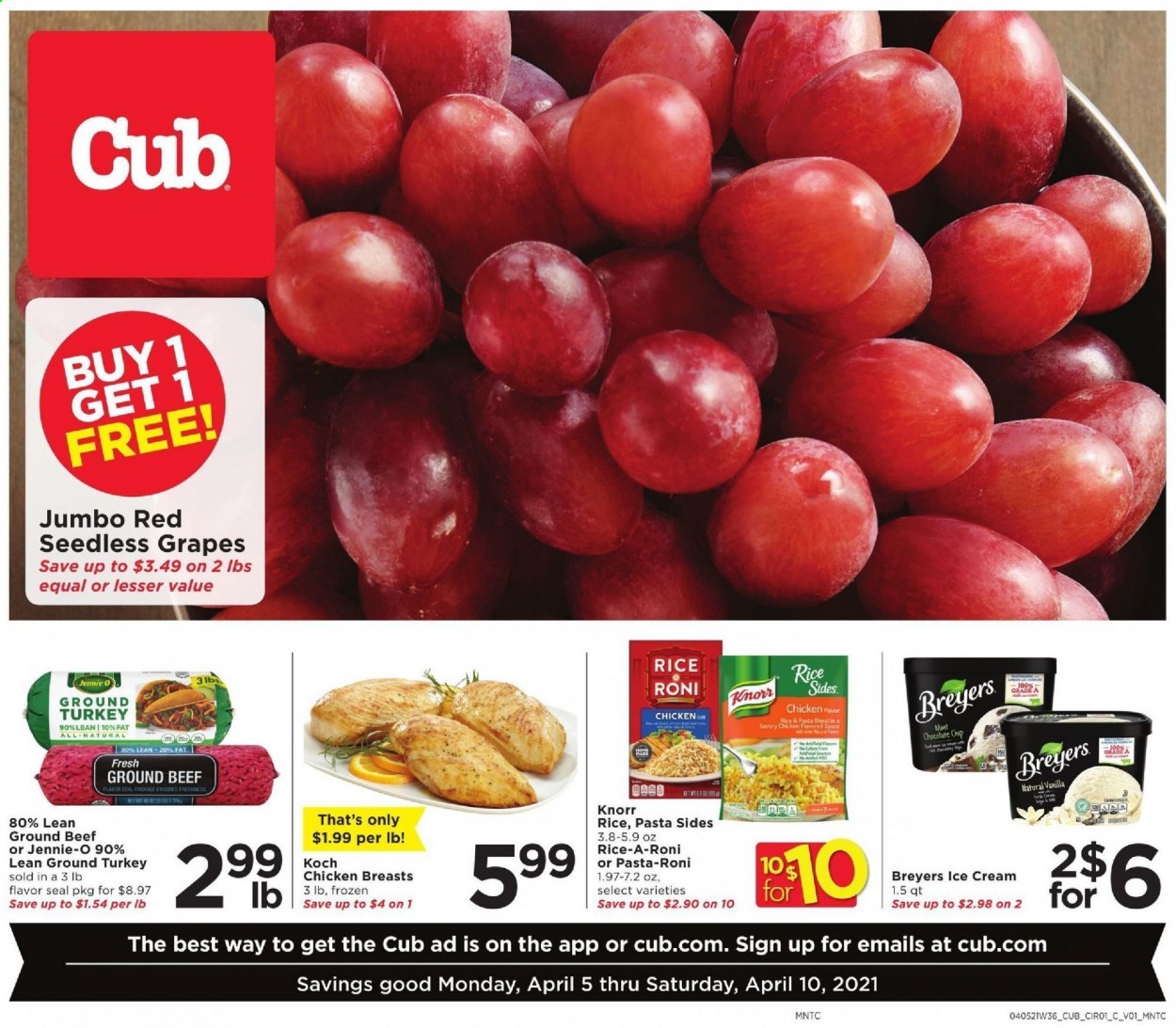Cub Foods ad - 04/05/2021 - 04/10/2021. Page 1