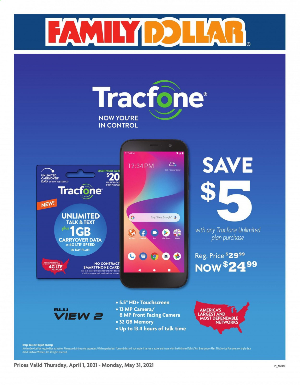 Family Dollar ad - 04/01/2021 - 05/31/2021. Page 1