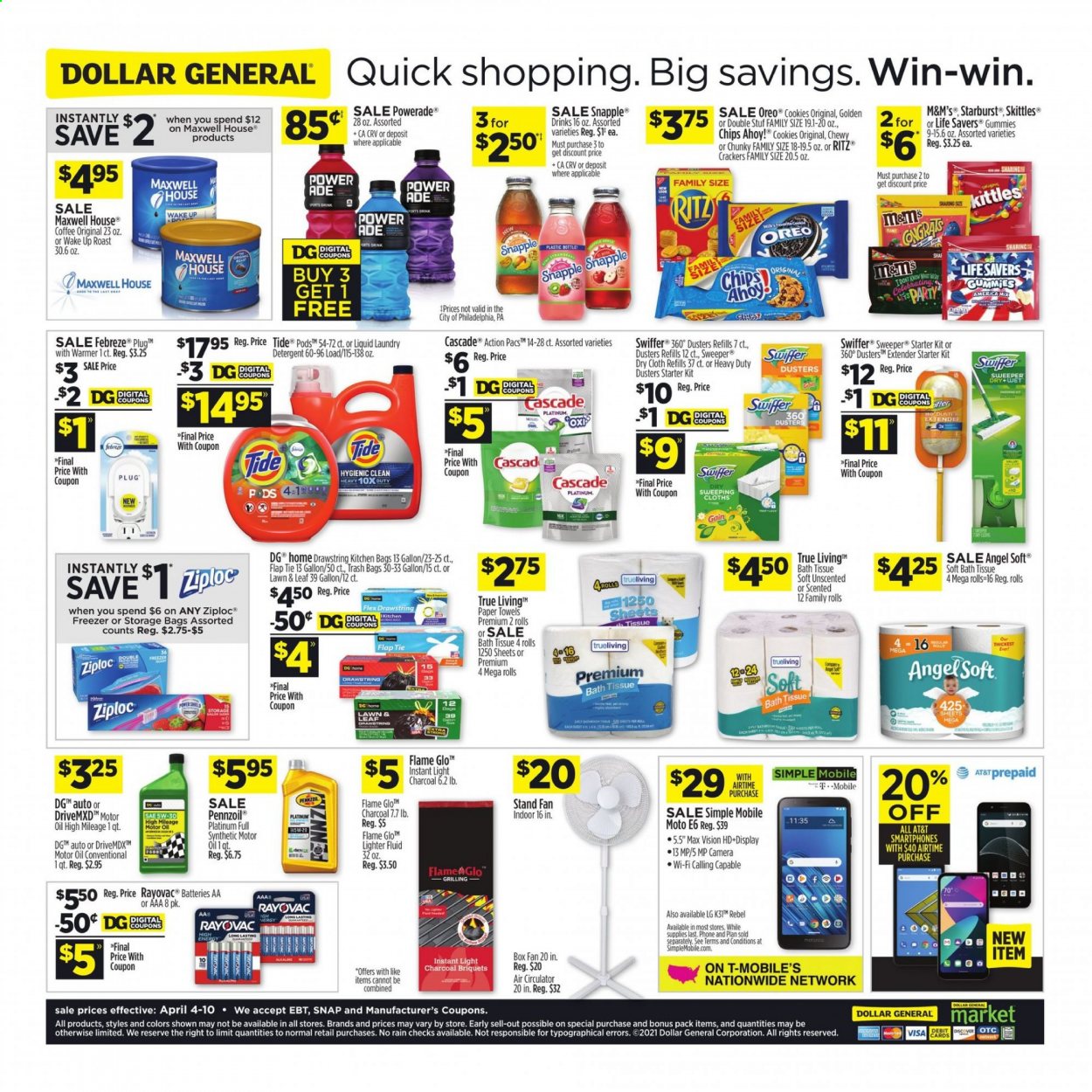 Dollar General ad - 04/04/2021 - 04/10/2021. Page 2