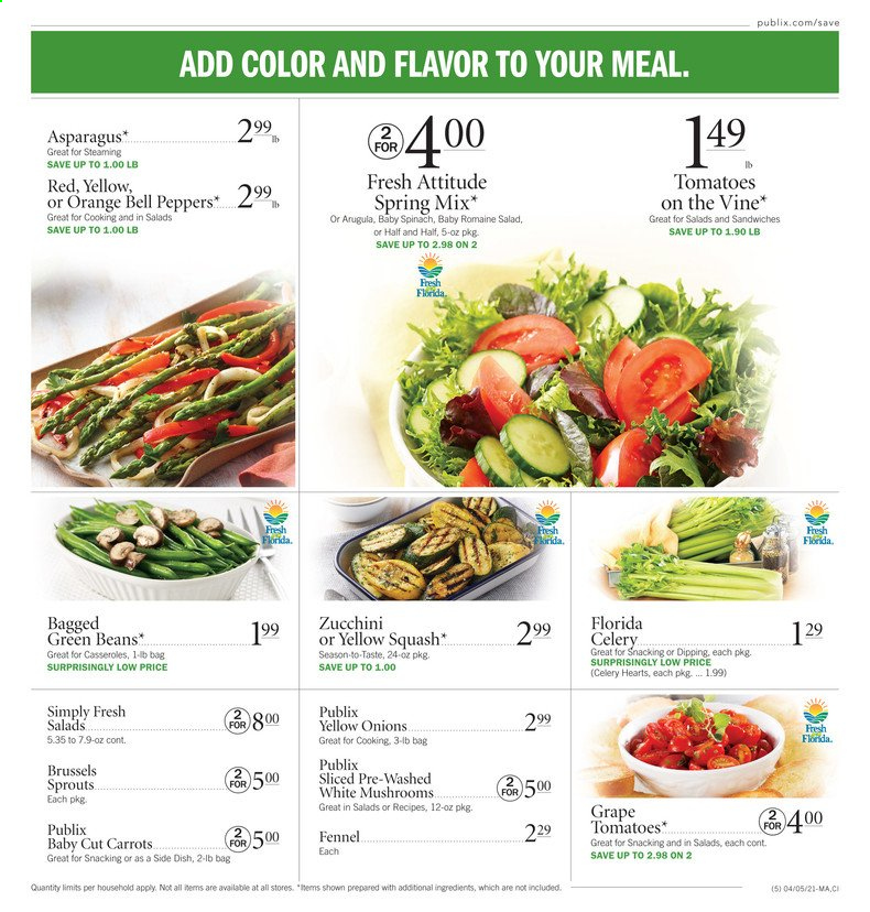 Publix ad - 04/05/2021 - 04/07/2021. Page 5