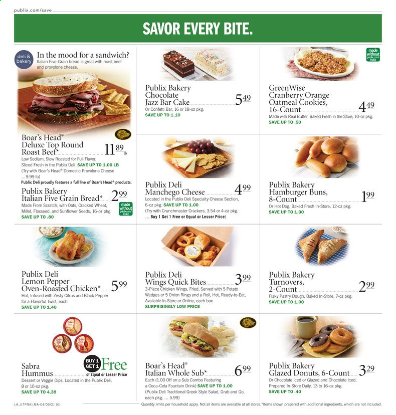 Publix ad - 04/05/2021 - 04/07/2021. Page 6