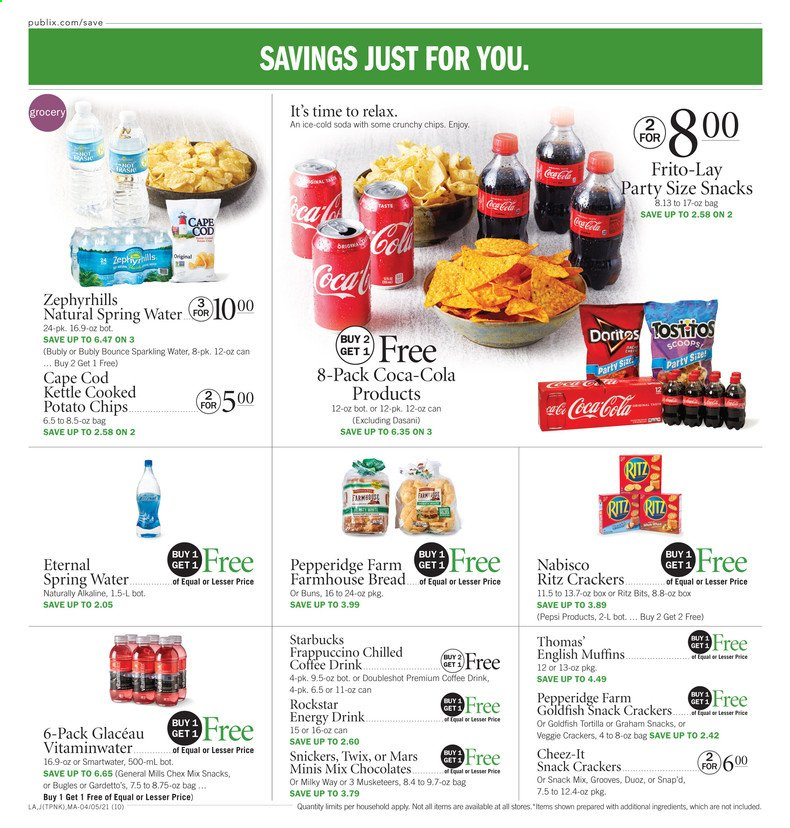 Publix ad - 04/05/2021 - 04/07/2021. Page 10
