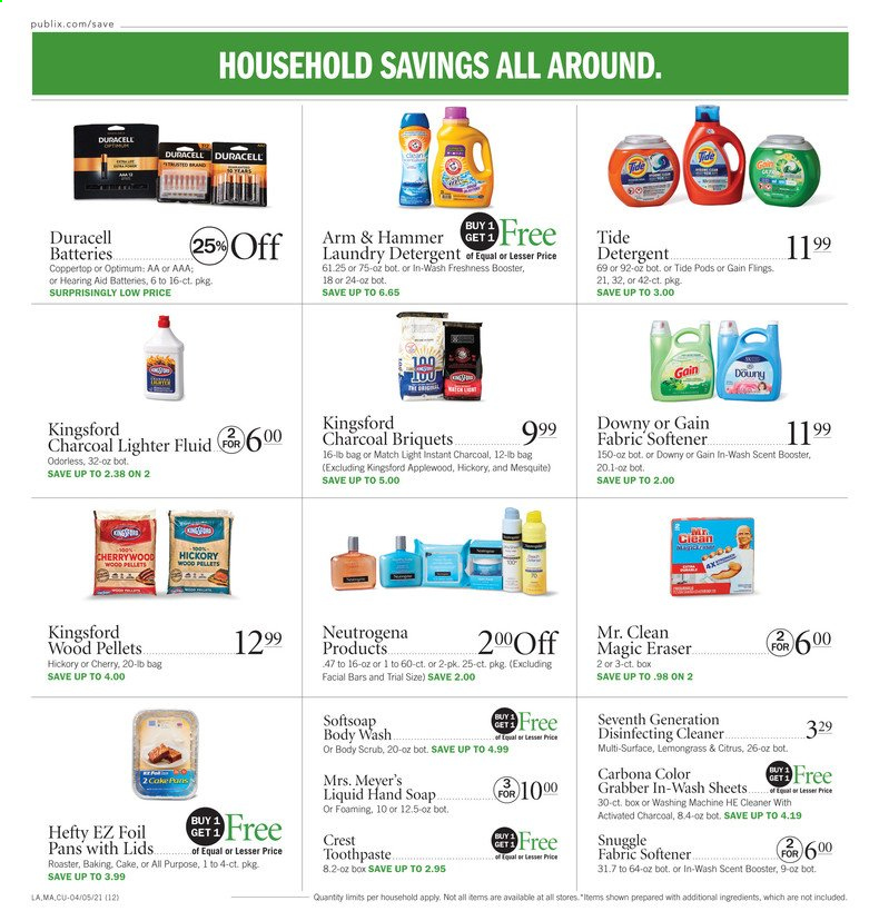 Publix ad - 04/05/2021 - 04/07/2021. Page 12