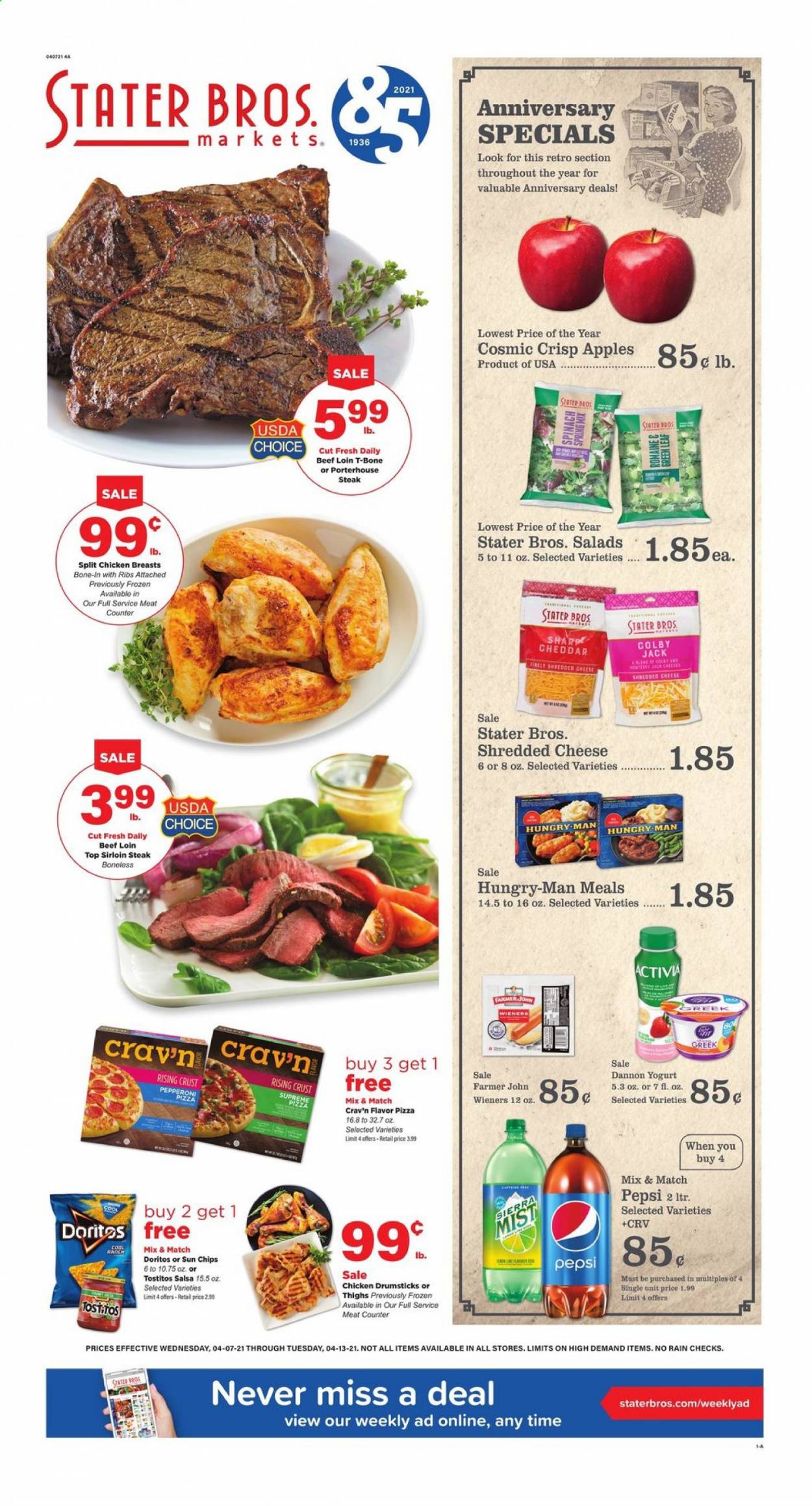 Stater Bros. ad - 04/07/2021 - 04/13/2021. Page 1