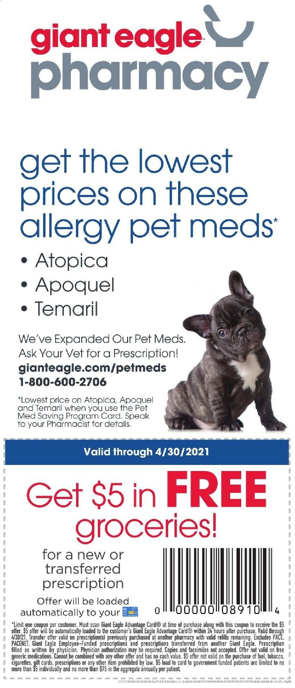 Giant Eagle ad - 04/08/2021 - 04/14/2021. Page 7
