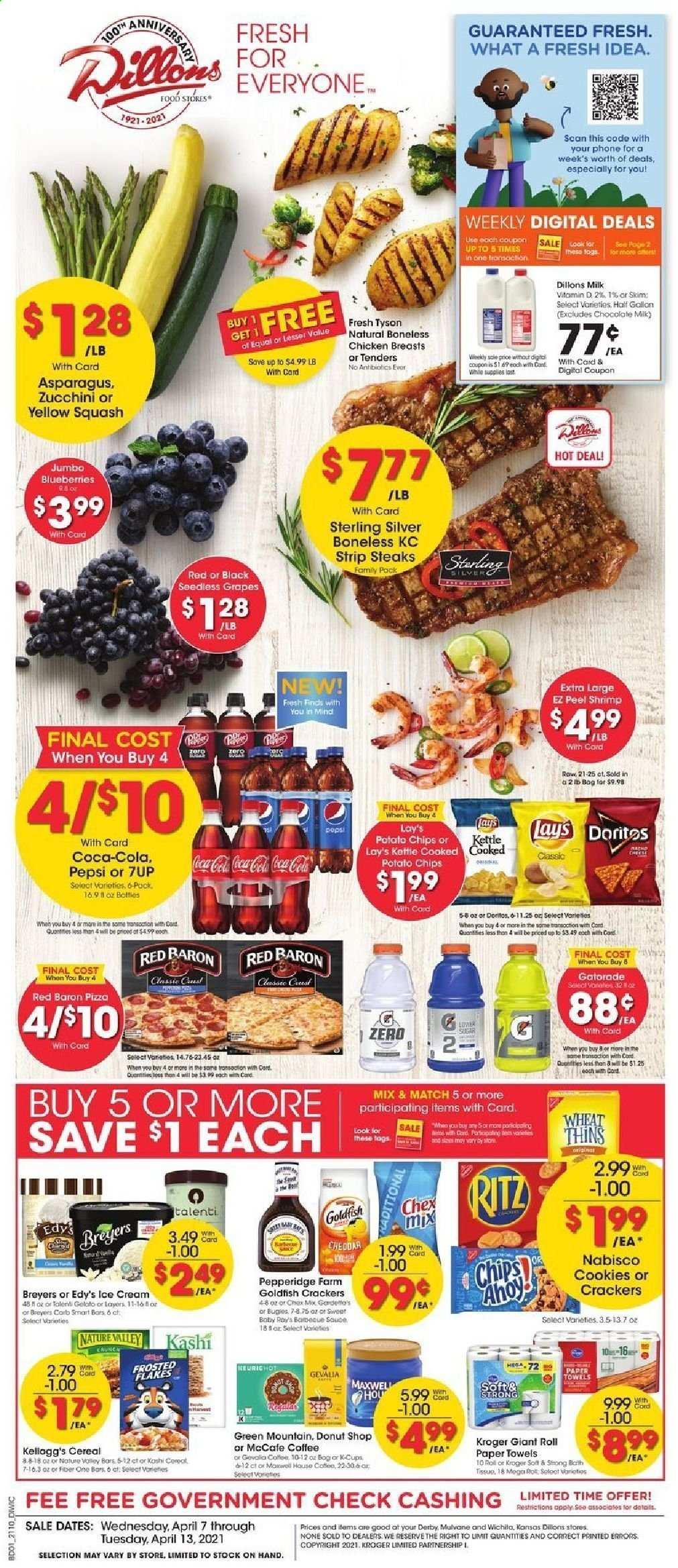 Dillons ad - 04/07/2021 - 04/13/2021. Page 1