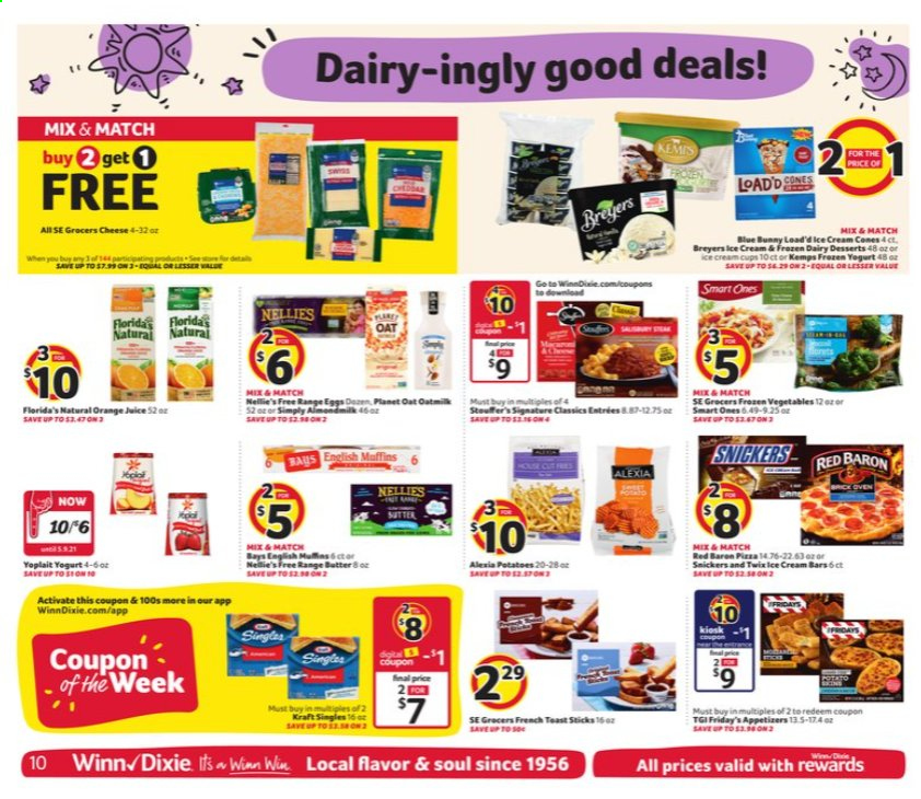 Winn Dixie ad - 04/07/2021 - 04/13/2021. Page 10