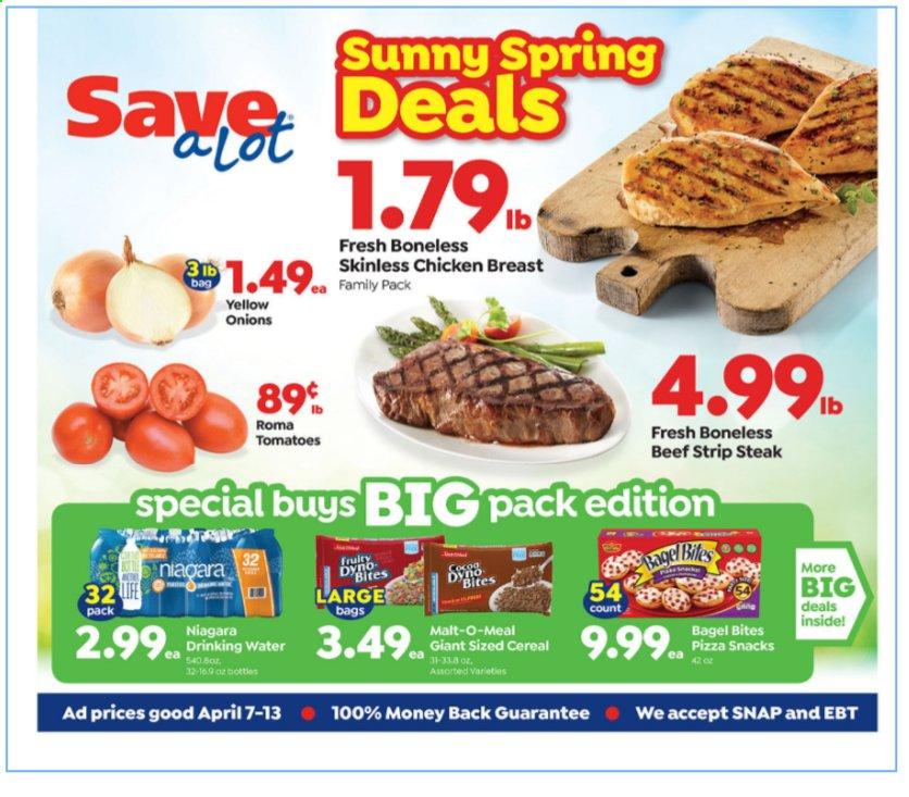 Save a Lot ad - 04/07/2021 - 04/13/2021. Page 1