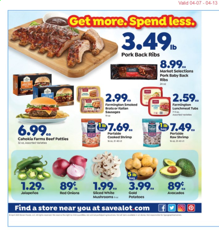 Save a Lot ad - 04/07/2021 - 04/13/2021. Page 4
