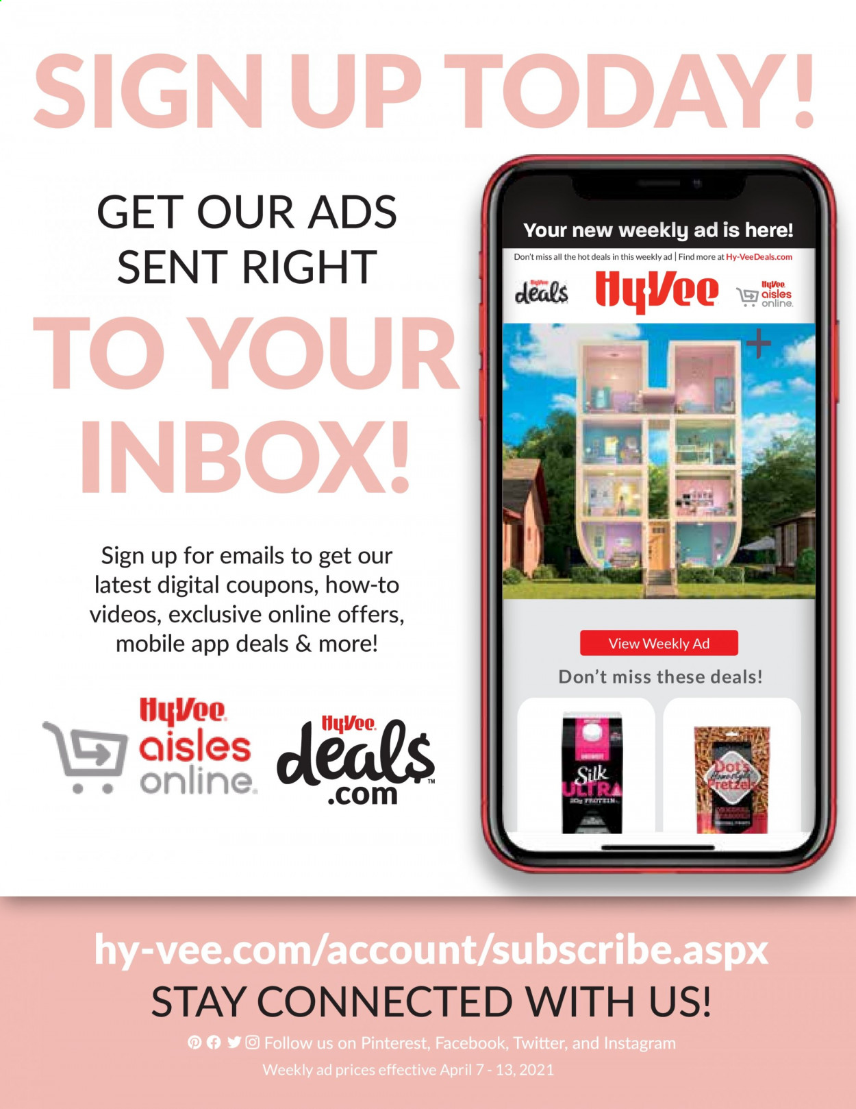 Hy-Vee ad - 04/07/2021 - 04/13/2021. Page 33