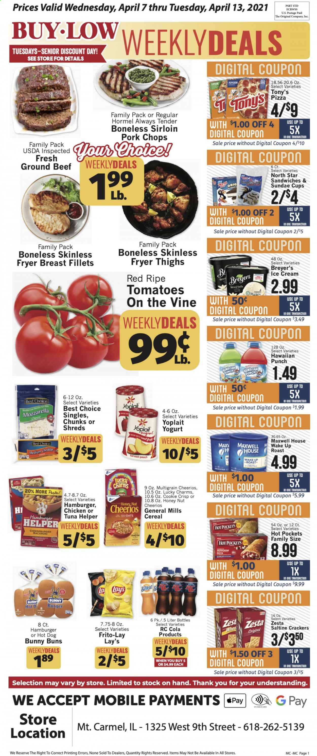 IGA ad. Page 1