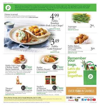Publix Flyer - 04.08.2021 - 04.14.2021.