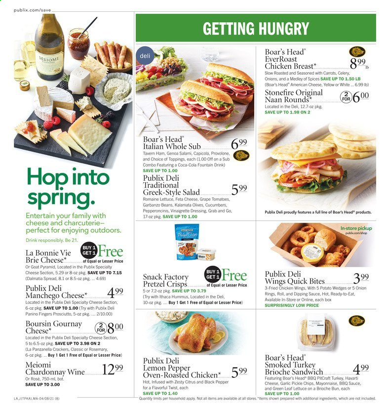 Publix ad - 04/08/2021 - 04/14/2021. Page 8