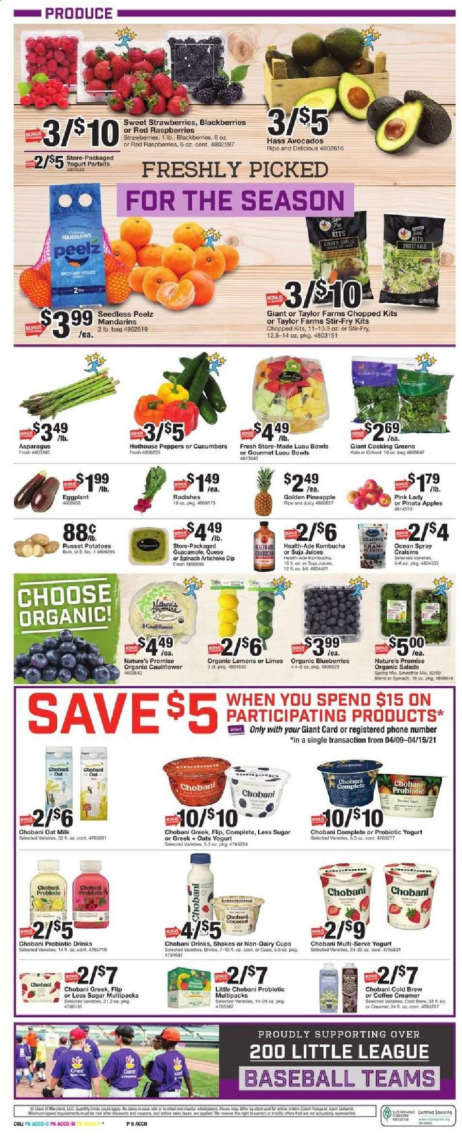 Giant Food ad - 04/09/2021 - 04/15/2021. Page 6