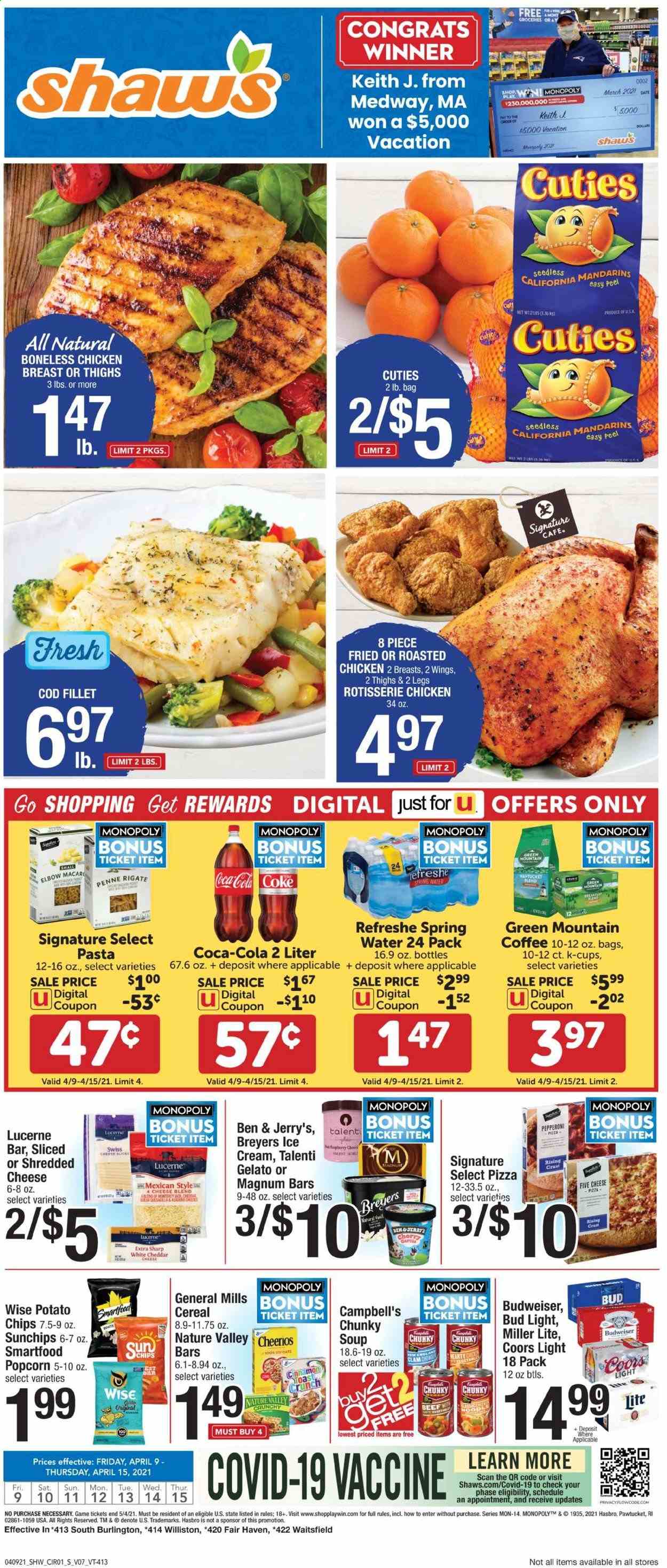 Shaw’s ad - 04/09/2021 - 04/15/2021. Page 1