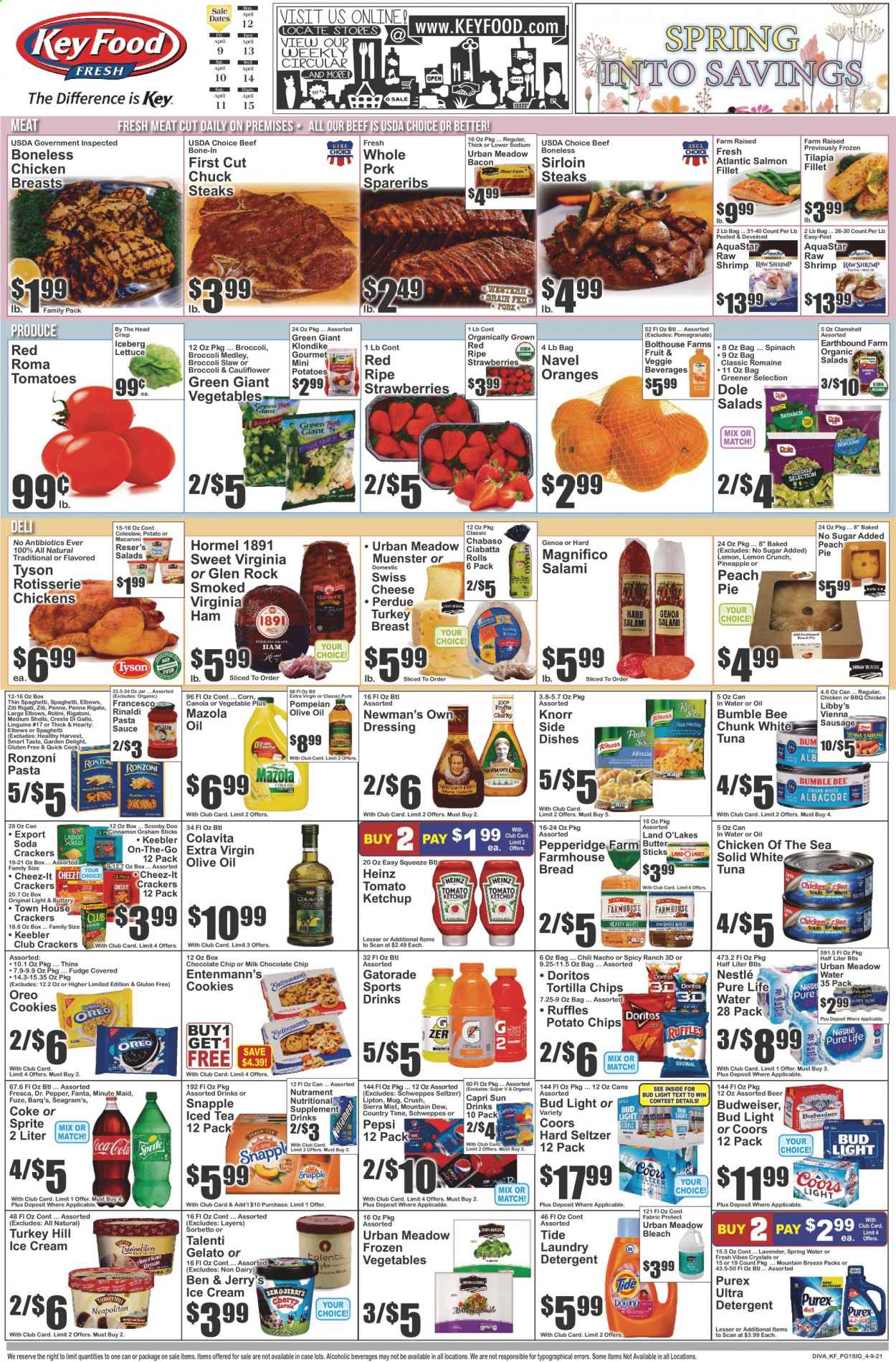 Key Food ad - 04/09/2021 - 04/15/2021. Page 1