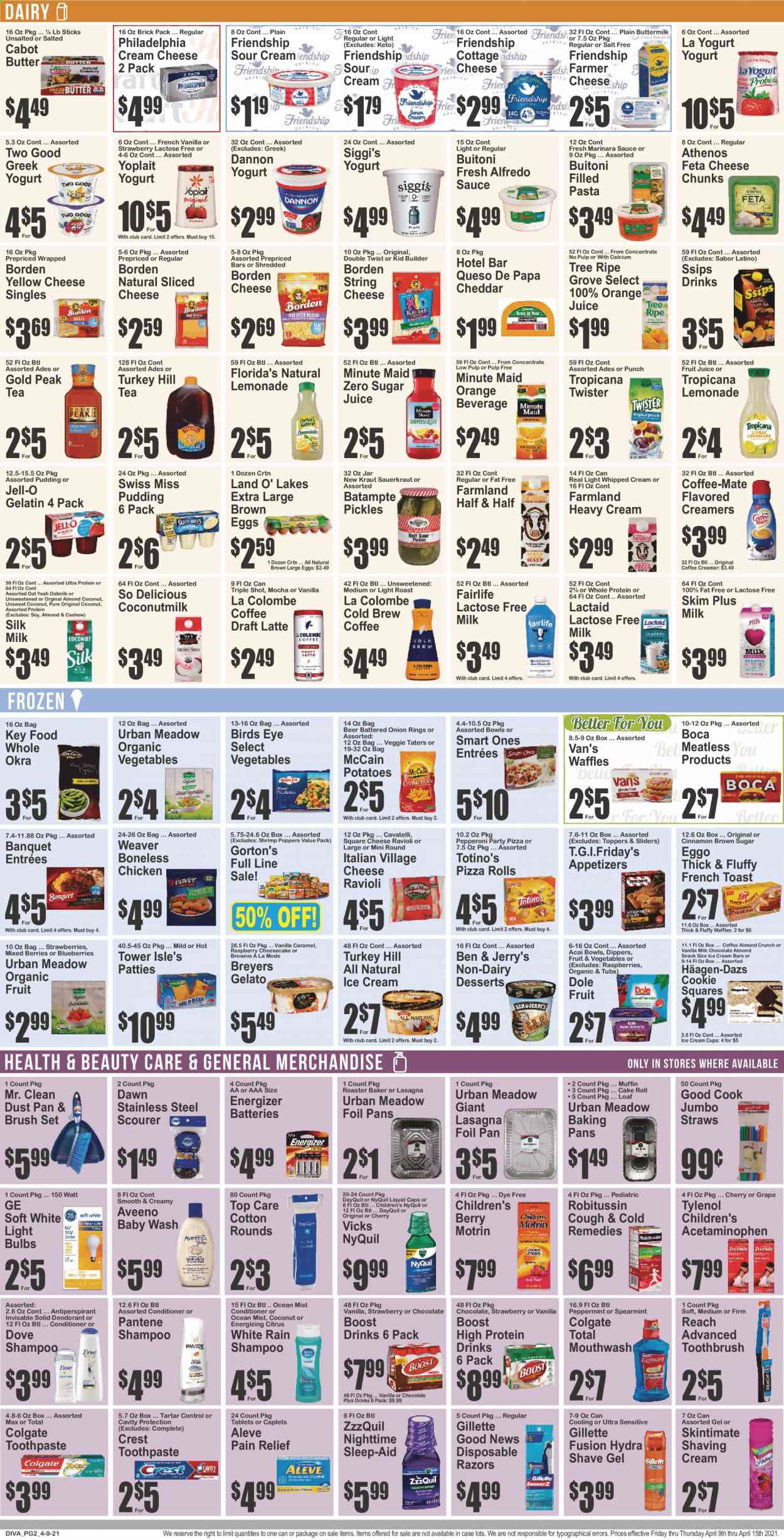 Key Food ad - 04/09/2021 - 04/15/2021. Page 2