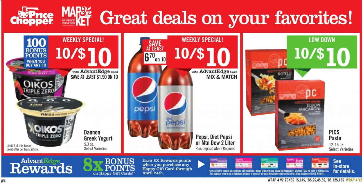 Price Chopper ad - 04/11/2021 - 04/17/2021. Page 16
