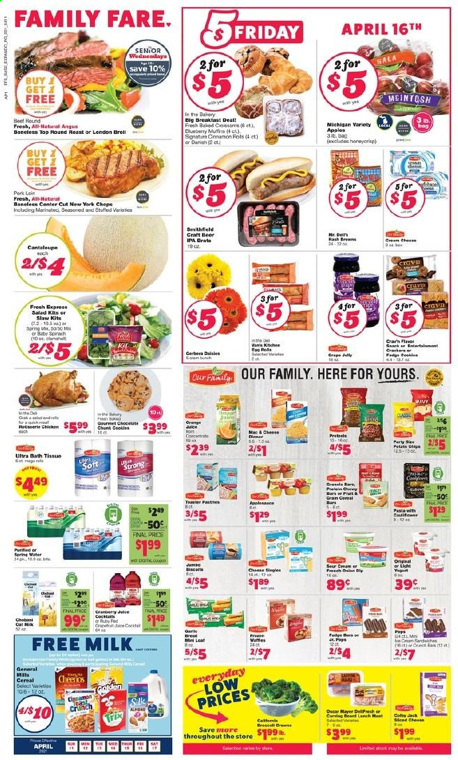 Family Fare ad - 04/11/2021 - 04/17/2021. Page 1