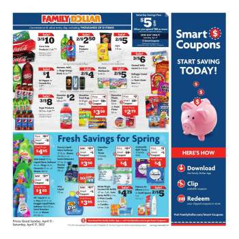 Family Dollar Flyer - 04.11.2021 - 04.17.2021.