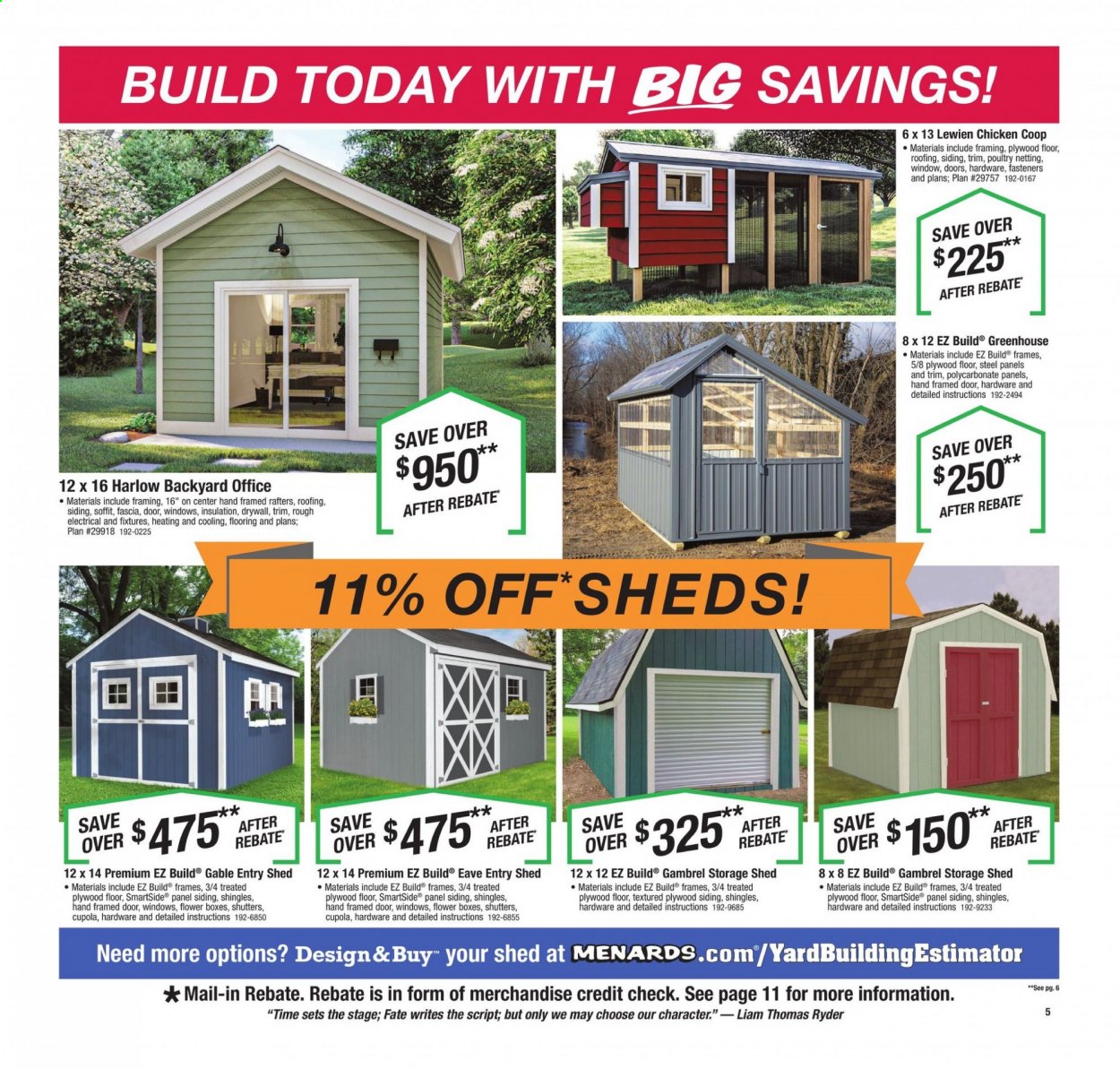 Menards ad - 04/11/2021 - 04/17/2021. Page 6