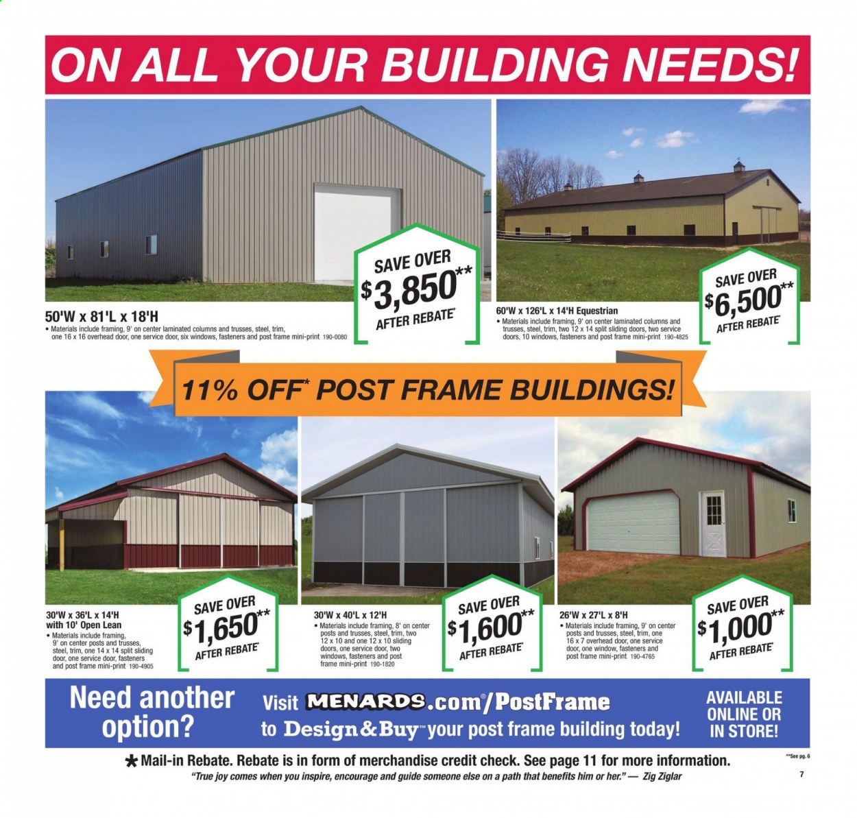 Menards ad - 04/11/2021 - 04/17/2021. Page 9