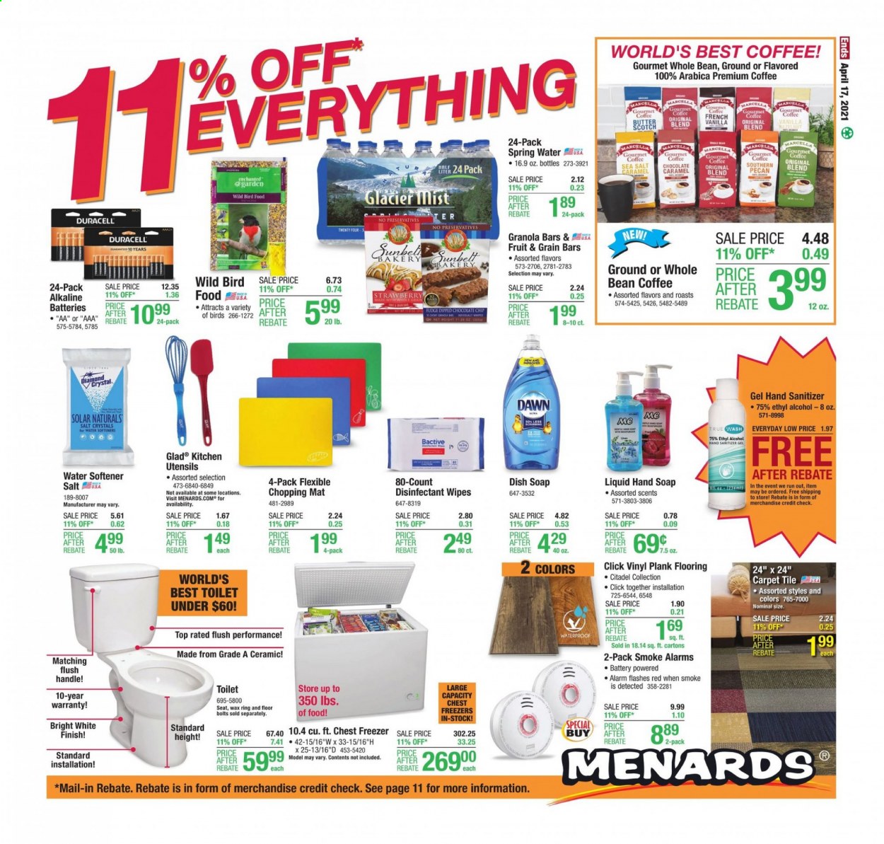 Menards ad - 04/11/2021 - 04/17/2021. Page 15