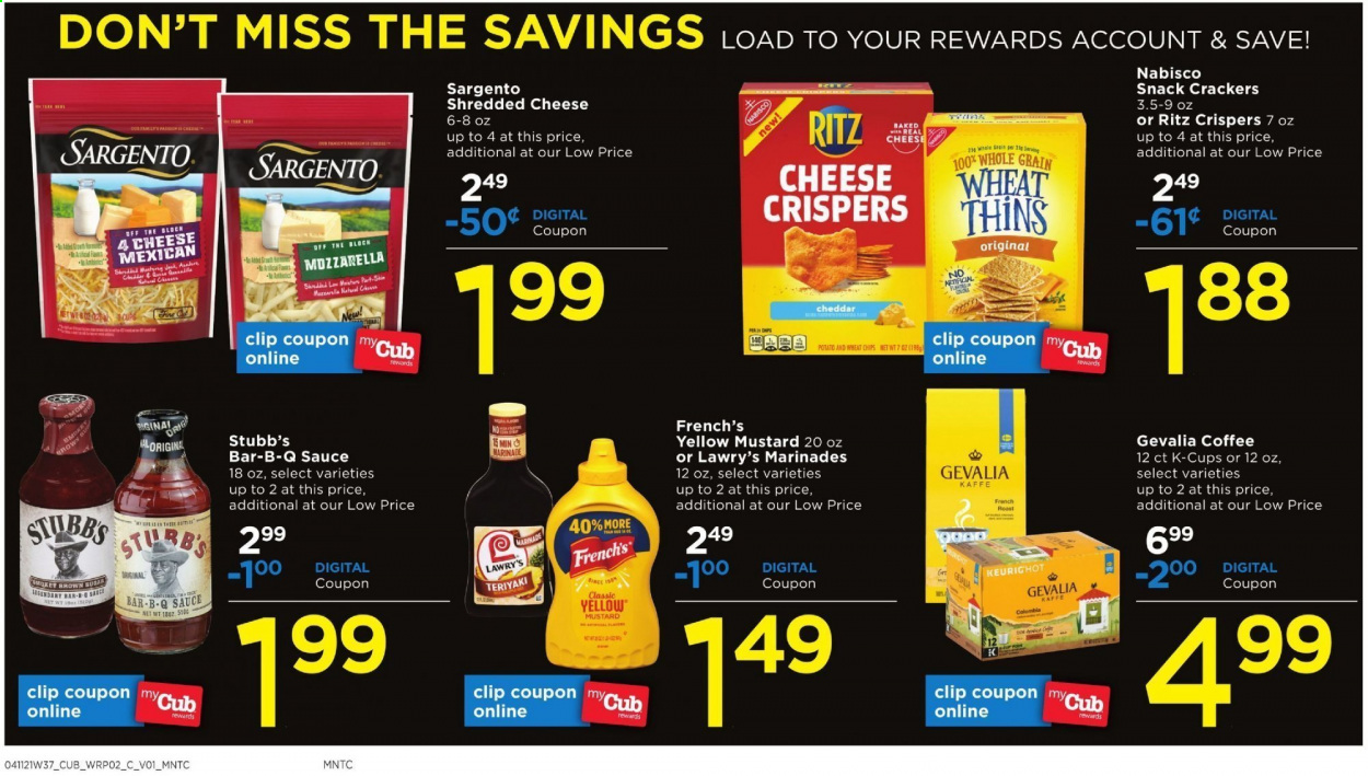 Cub Foods ad - 04/11/2021 - 04/17/2021. Page 14