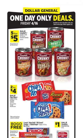 Dollar General Flyer - 04.16.2021 - 04.16.2021.