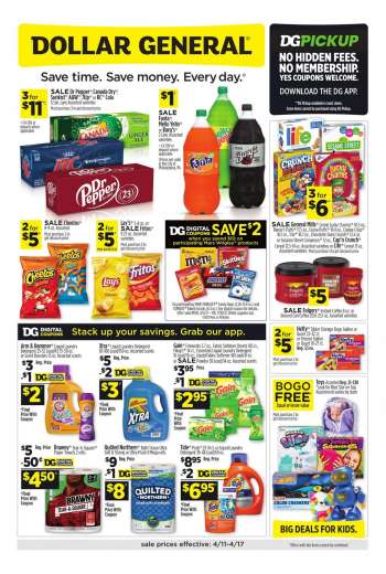 Dollar General Flyer - 04.11.2021 - 04.17.2021.