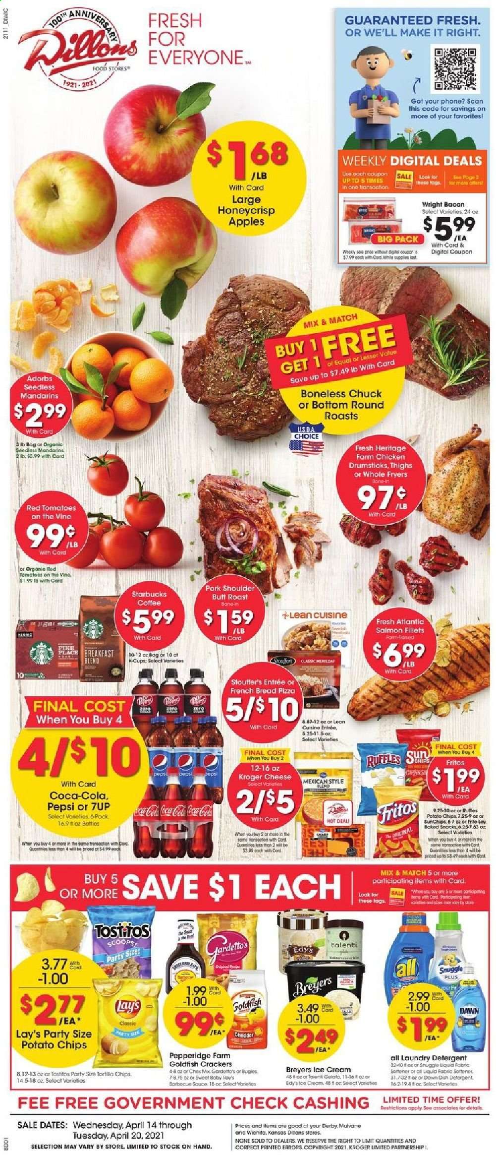 Dillons ad - 04/14/2021 - 04/20/2021. Page 1