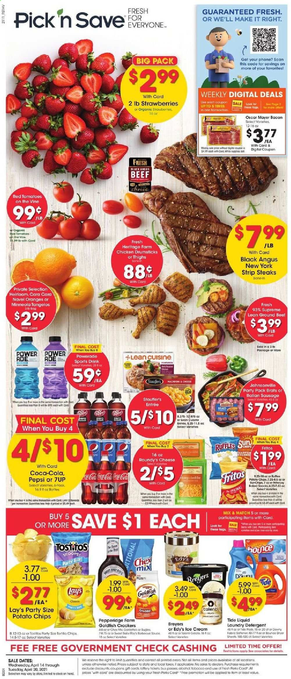 Pick ‘n Save ad - 04/14/2021 - 04/20/2021. Page 1