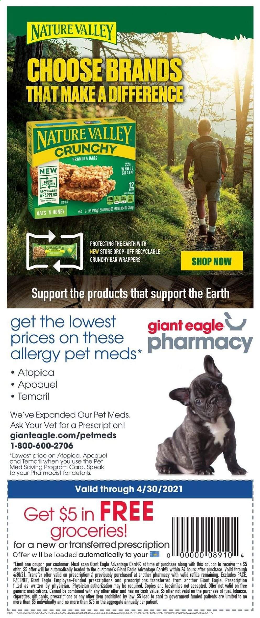 Giant Eagle ad - 04/15/2021 - 04/21/2021. Page 9
