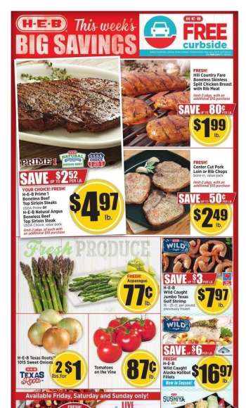 H-E-B Flyer - 04.14.2021 - 04.20.2021.