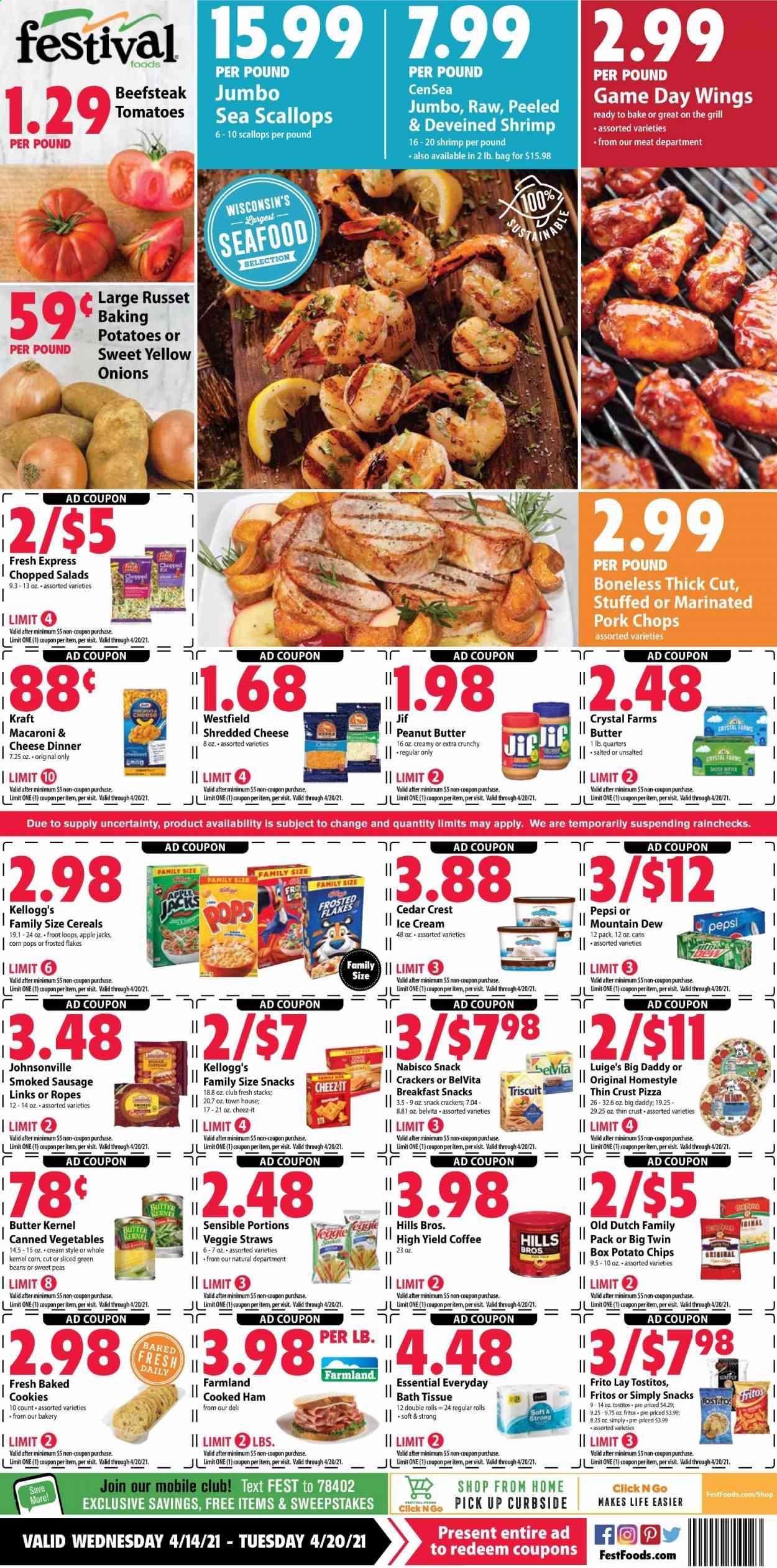 Festival Foods ad - 04/14/2021 - 04/20/2021. Page 1