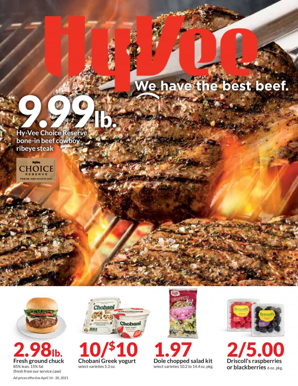 Hy-Vee ad - 04/14/2021 - 04/20/2021. Page 1