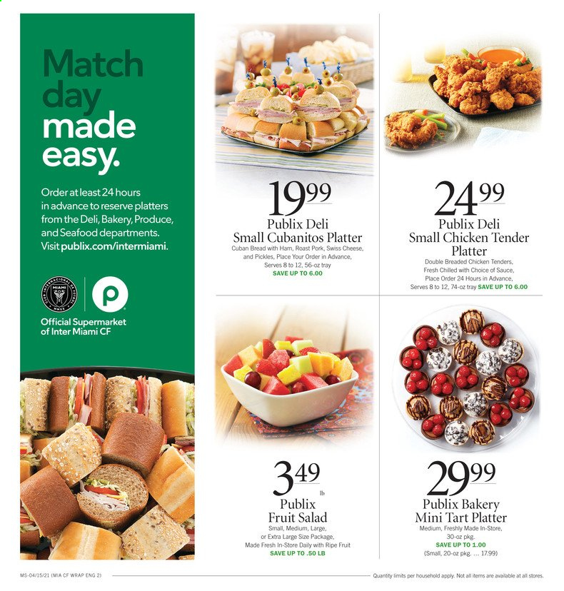 Publix ad - 04/15/2021 - 04/21/2021. Page 4