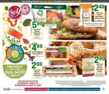 Big Y Flyer - 04.15.2021 - 05.12.2021.