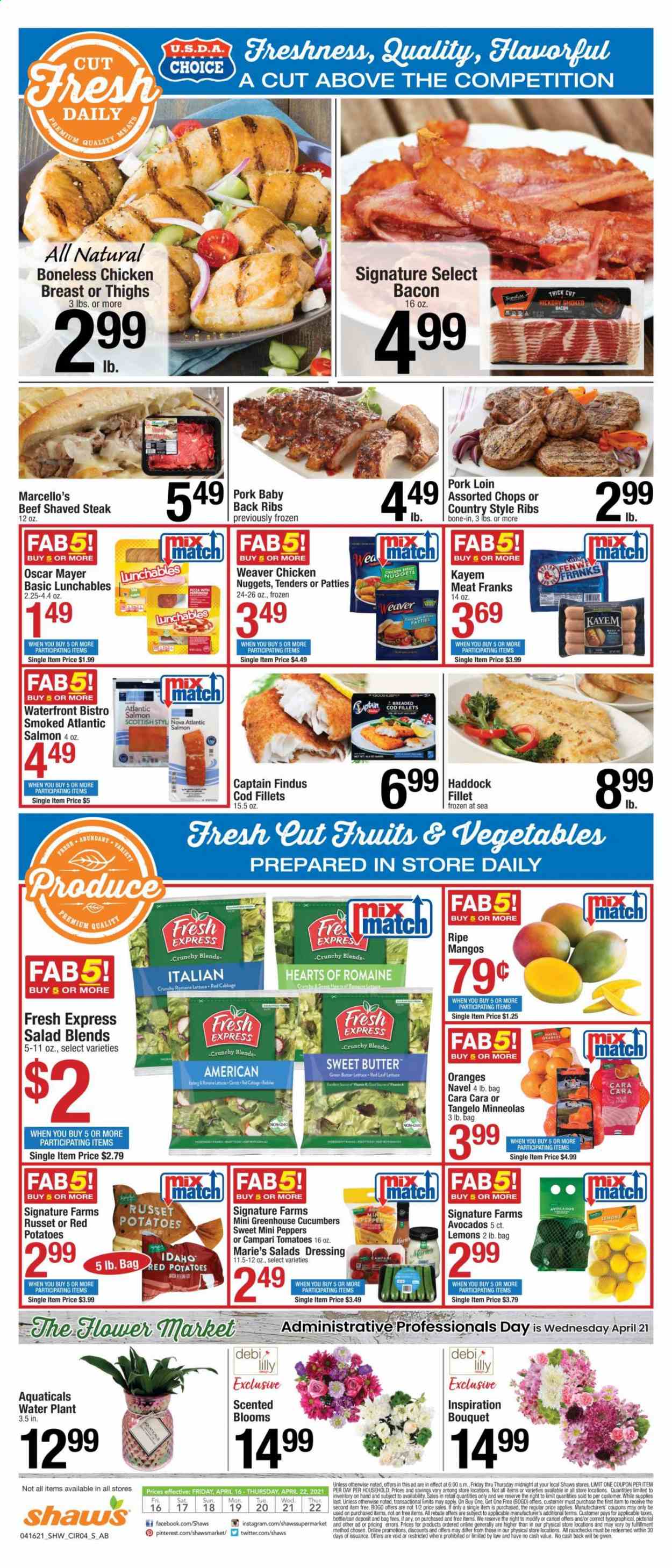 Shaw’s ad - 04/16/2021 - 04/22/2021. Page 3